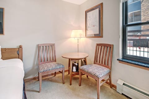 Take a seat and enjoy breakfast.