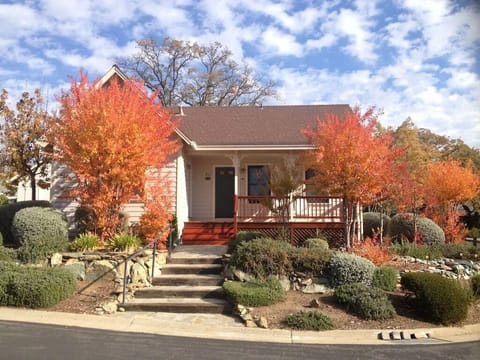 Bret Harte Cottage...just across the street from the pro shop and Camps Restaraunt.