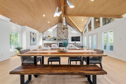 This home is full of natural light and warm, cozy touches.