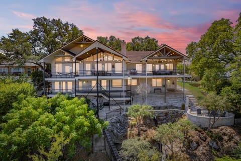 Enjoy sipping your morning coffee or a glass of wine at night on the expansive, multi-level patio.