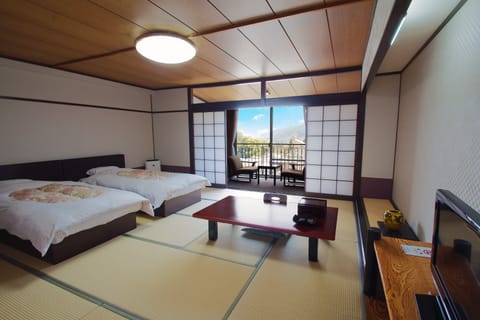 Standard Tower Japanese Room Twin Bed, Non-smoking | In-room safe, soundproofing, free WiFi, bed sheets