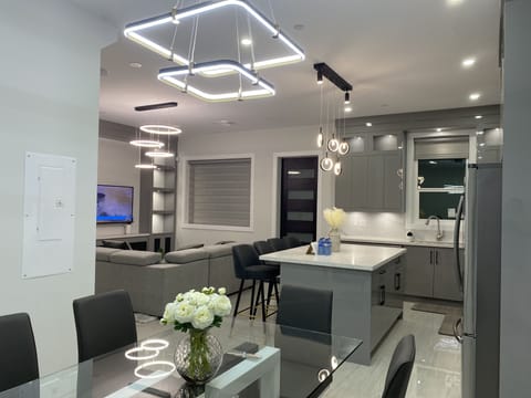 Dinning room and kitchen