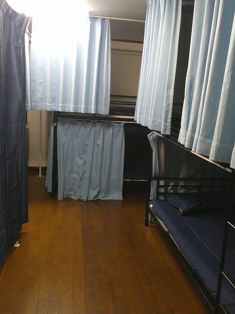 Shared Dormitory, Mixed Dorm, Non Smoking (8 people, 100m from Nishiarai Station) | Blackout drapes, iron/ironing board, free WiFi, bed sheets