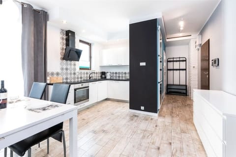 kitchen and dining table