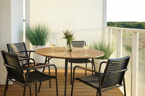 coffee table on the terrace