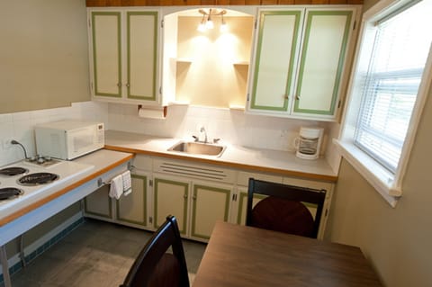 Family Suite 1 - Not Dog/Pet Friendly | Private kitchen | Mini-fridge, microwave, coffee/tea maker