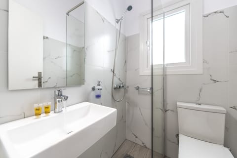 Standard Room | Bathroom | Free toiletries, hair dryer, towels