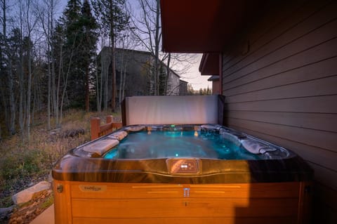 Private Hot Tub Off Dining Room
