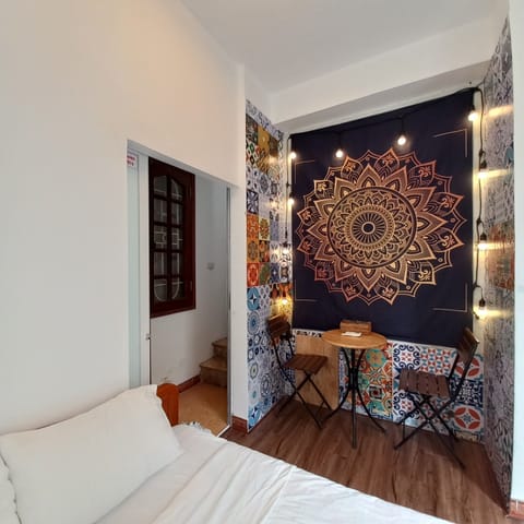 Design Double Room | Individually decorated, individually furnished, desk, iron/ironing board