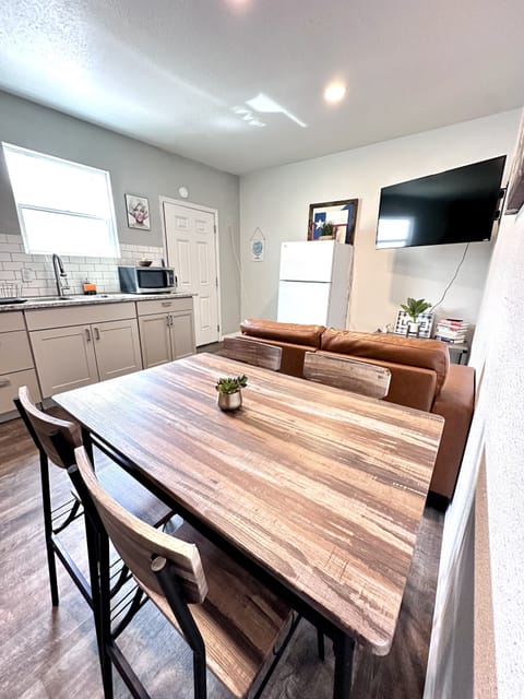 Living Room with Dining Table