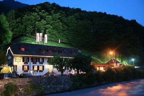 Front of property - evening/night