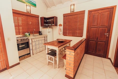 Apartment | Private kitchen | Full-size fridge, microwave, oven, stovetop