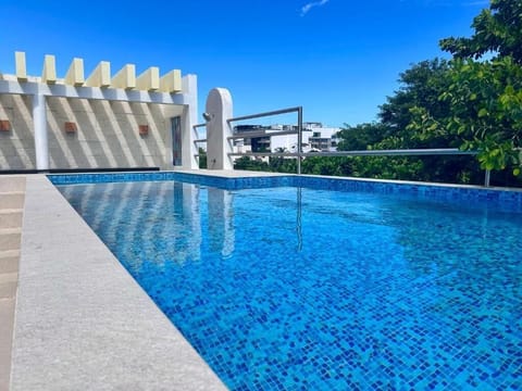 Rooftop pool