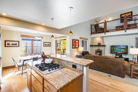 Kitchen and Living Area