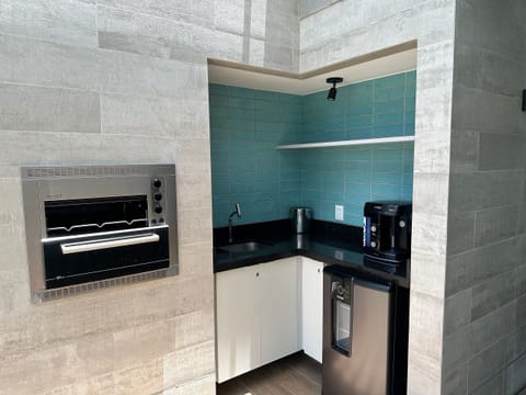 Apartment | Private kitchen | Fridge, microwave, stovetop, dishwasher