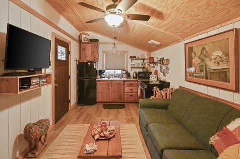 Cabin, 1 Bedroom | Living area | Smart TV