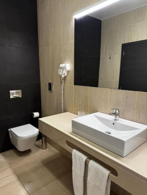 Deluxe Double Room | Bathroom | Free toiletries, hair dryer