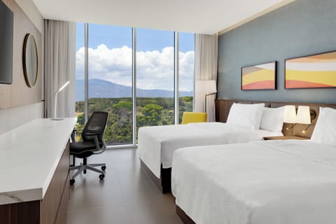 Room, 2 Double Beds, Mountain View | View from room