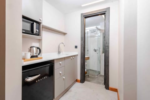 Business Suite 1+1 Castle & Marina View | Private kitchenette | Electric kettle