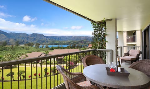 Outdoor Living with 3 Lanai's and gorgeous views of Hanalei Bay 