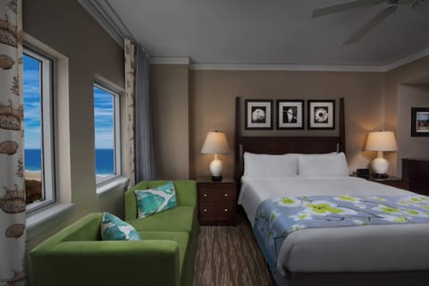 Villa, 2 Bedrooms, Ocean View, Balcony (C) | Premium bedding, in-room safe, blackout drapes, iron/ironing board