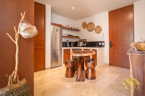 Family Condo | Private kitchen | Full-size fridge, microwave, oven, dishwasher