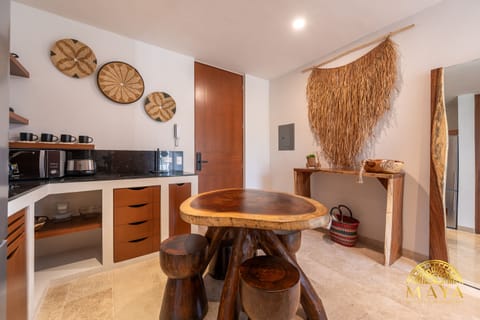 Family Condo | Private kitchen | Full-size fridge, microwave, oven, dishwasher