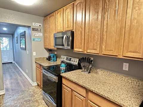 Explore our fully equipped kitchen, ready for any culinary adventure you have in mind!