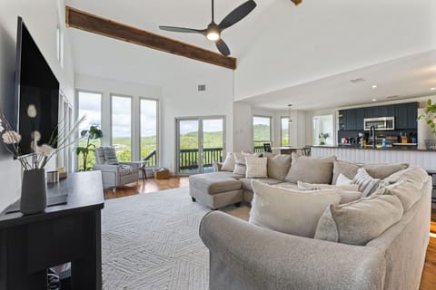 Greet the day in style with breathtaking views in our spacious living room.