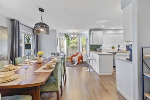 Dining table for 8 guests