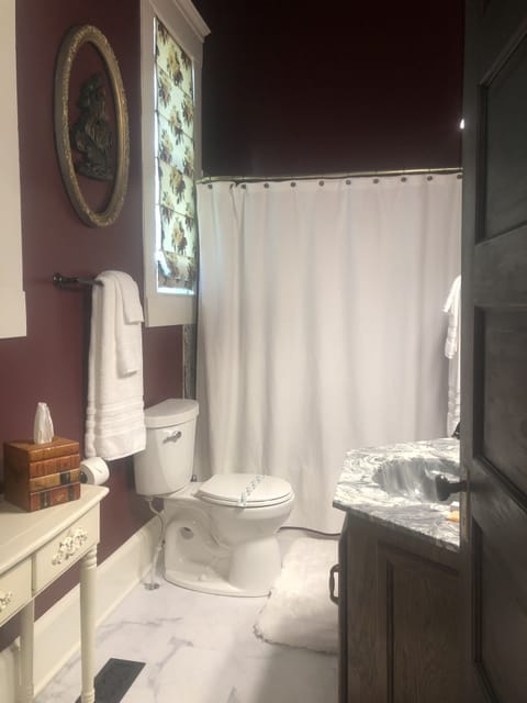 Deluxe Room | Bathroom | Shower, free toiletries, hair dryer, towels