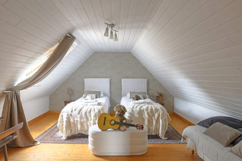 Junior Room (2) | Premium bedding, memory foam beds, blackout drapes, iron/ironing board