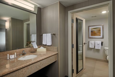 Suite, 1 Bedroom, Balcony | Bathroom | Combined shower/tub, free toiletries, hair dryer, towels
