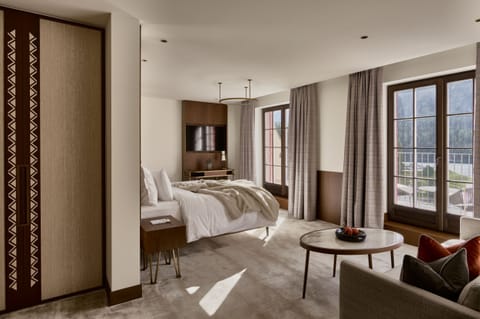 La Margna Deluxe Junior Suite | Frette Italian sheets, premium bedding, down comforters, free minibar