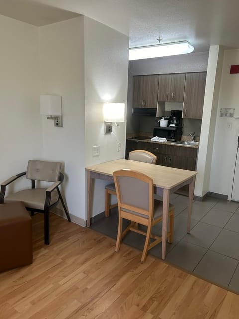 Individually decorated, individually furnished, desk, laptop workspace