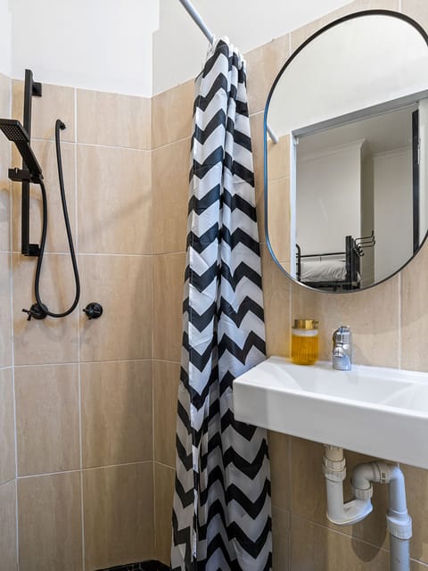 Twin Share Room - Ensuite Bathroom | Bathroom | Shower, towels, toilet paper