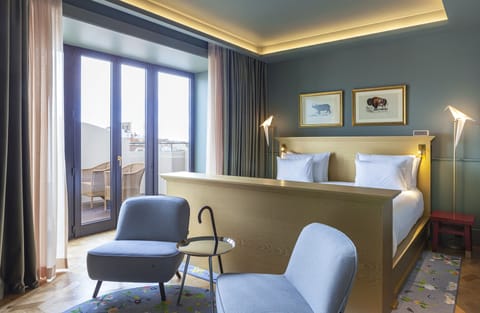 Legacy Terrace Junior Suite | Premium bedding, down comforters, minibar, in-room safe