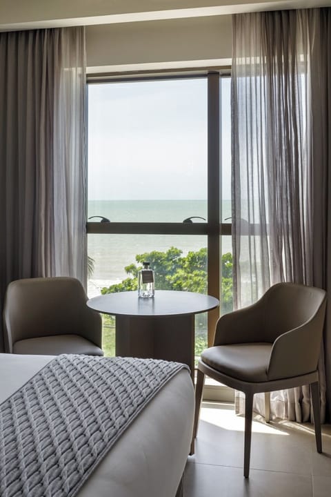 Superior Double Room, Sea View | Premium bedding, minibar, in-room safe, individually decorated