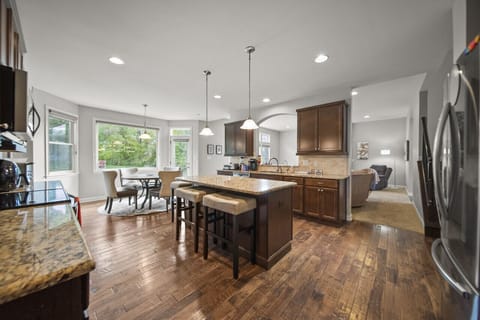 The kitchen is great for preparing delicious meals or hosting small events.