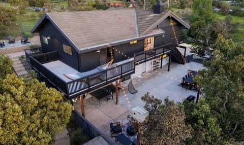 Seems like a cabin in the woods, but with all the luxuries of a hotel.