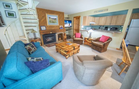 Flying Dutchman Cozy Living Room with Fireplace