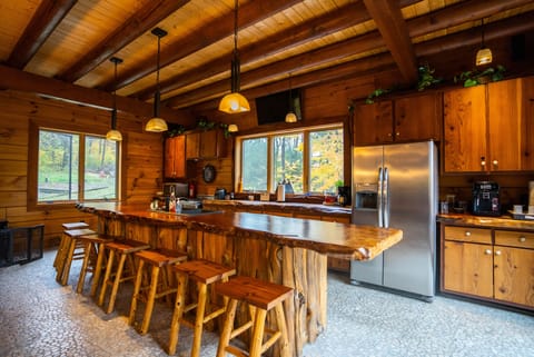 Kitchen  area for guests