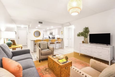 Open Living, Dining, kitchen. 