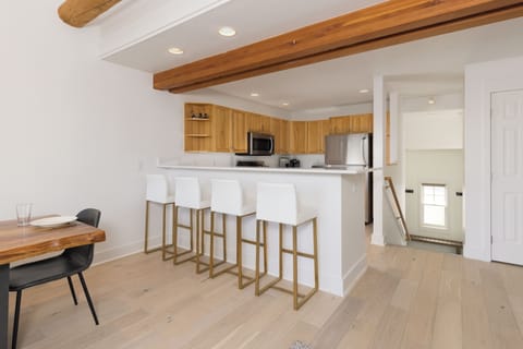 Bar seating for 4 people!