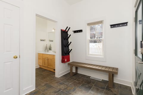 Main Level Entry way, with heated boot drier!