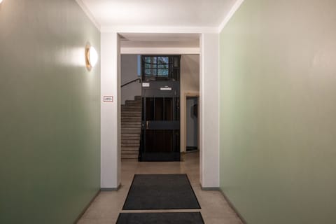 Interior entrance