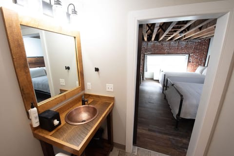 Standard Room, 2 Queen Beds | Bathroom | Shower, free toiletries, hair dryer, towels