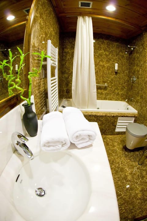 Room (for 2) | Bathroom | Shower, rainfall showerhead, free toiletries, hair dryer