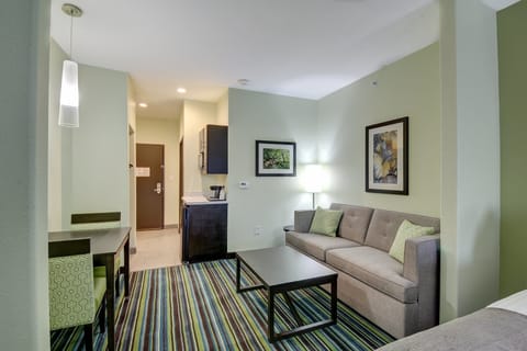 Suite, 2 Queen Beds | Desk, iron/ironing board, free WiFi, bed sheets