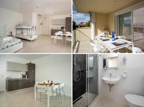 Standard Studio, Terrace, Tower | Private kitchen | Full-size fridge, microwave, stovetop, dishwasher